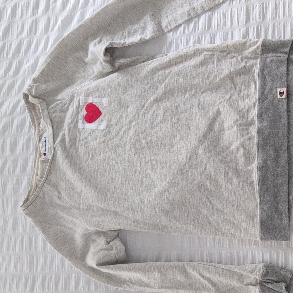 Solidcore Gray Boatneck Champion Sweatshirt